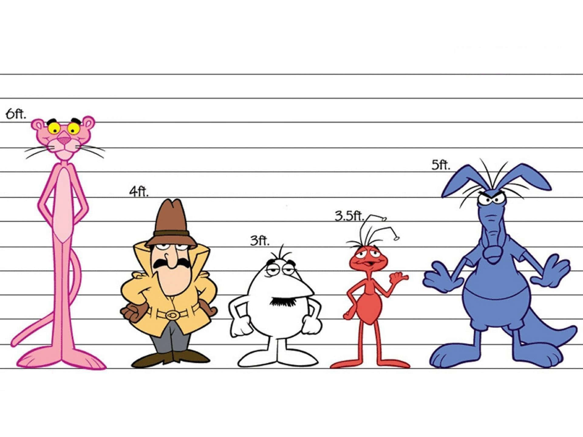 Animated Character Lineup