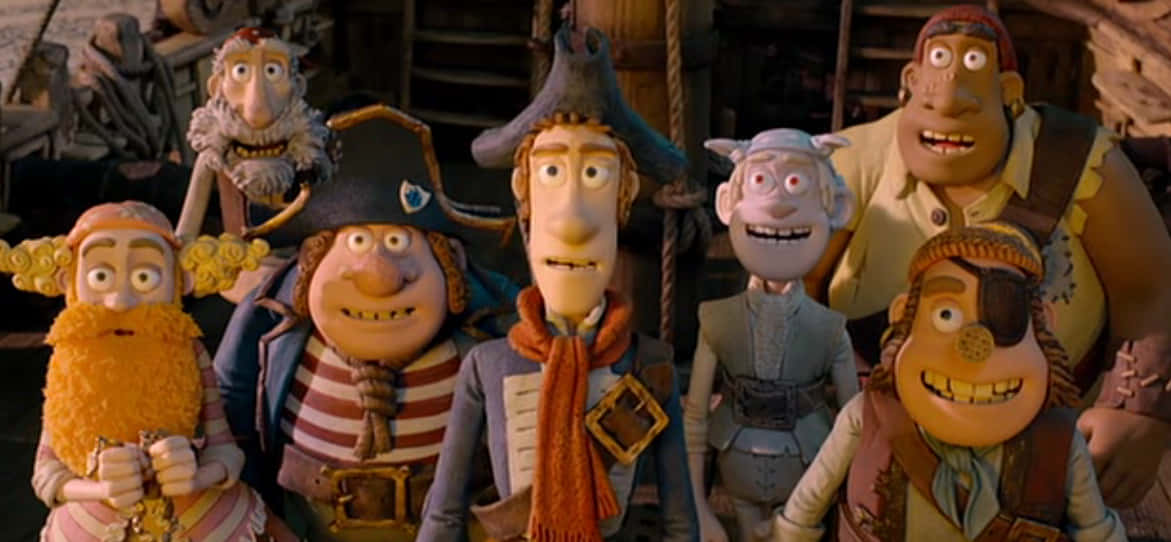 Animated Characters From The Pirates Band Of Misfits