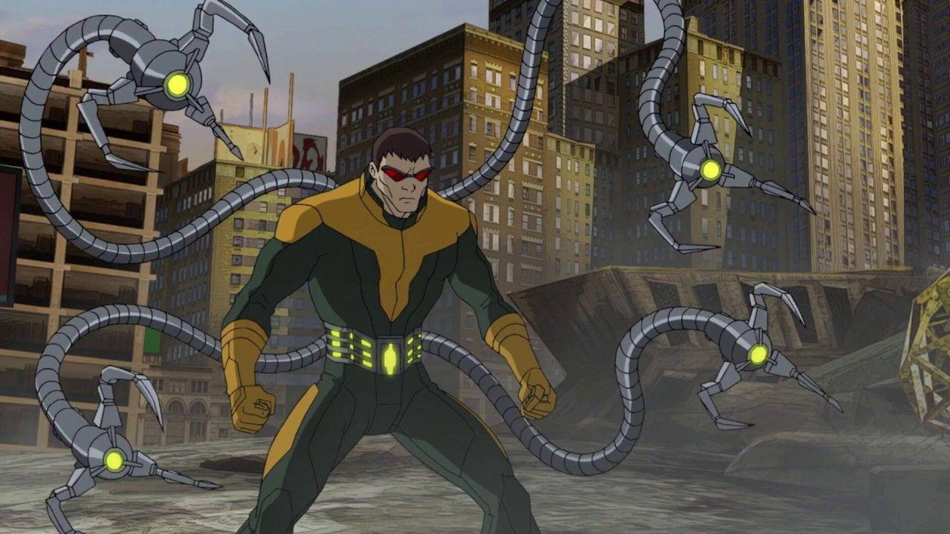Animated Doctor Octopus Background