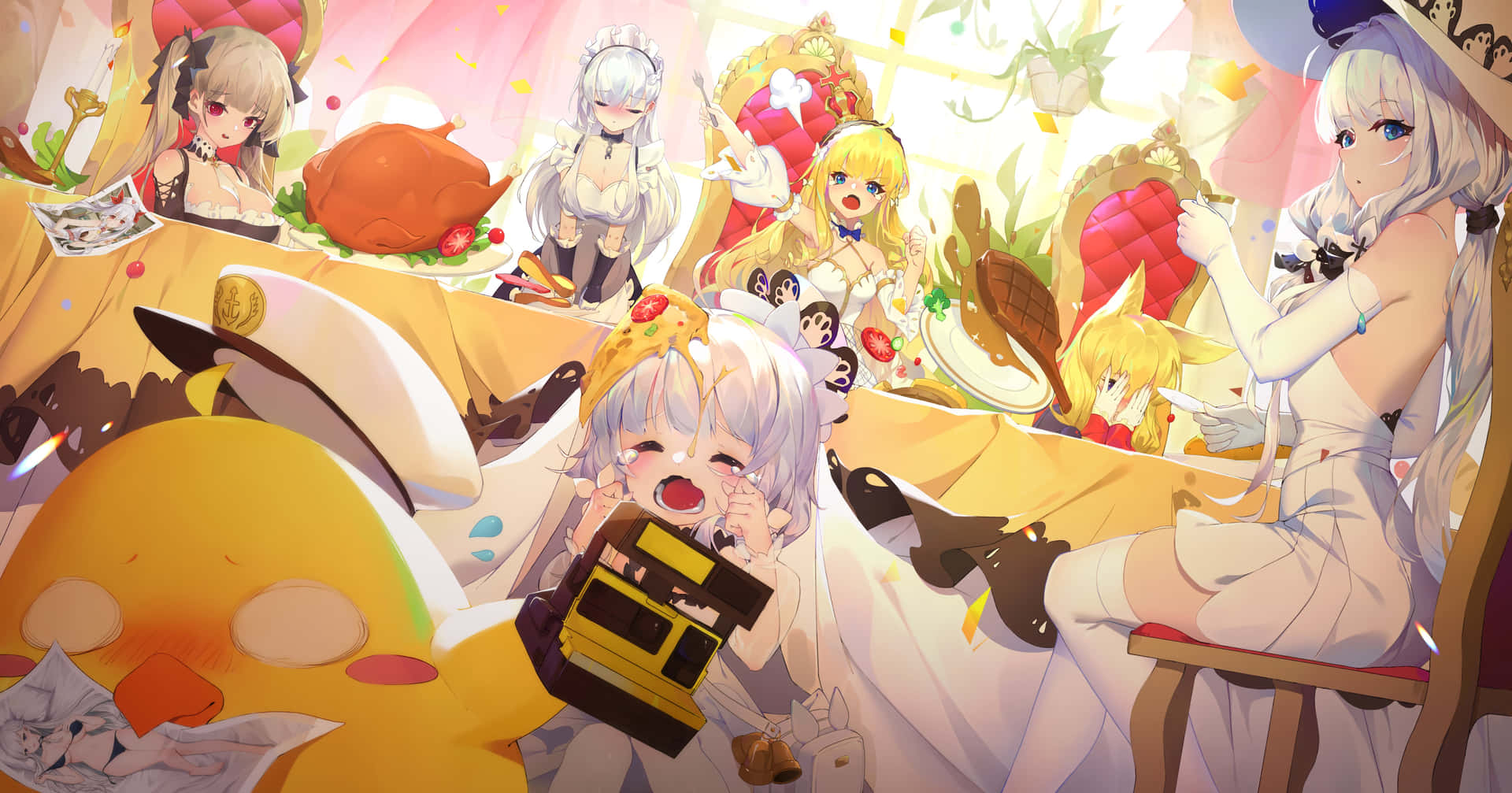 Animated Food Fight Fantasy