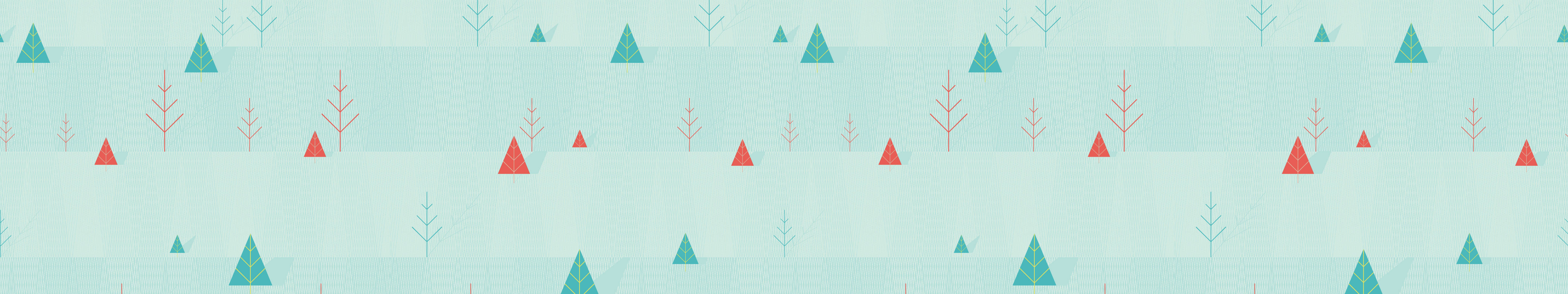 Animated Forest Pattern Three Screen