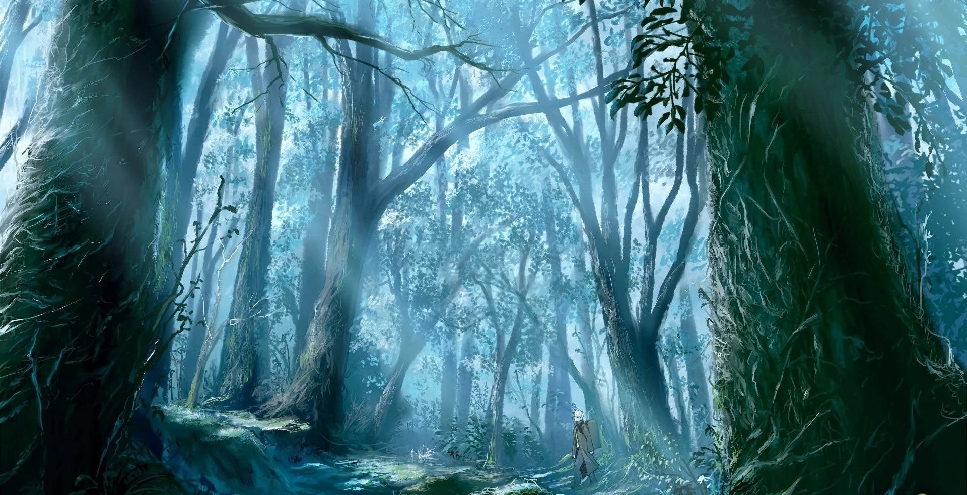 Animated Forest View