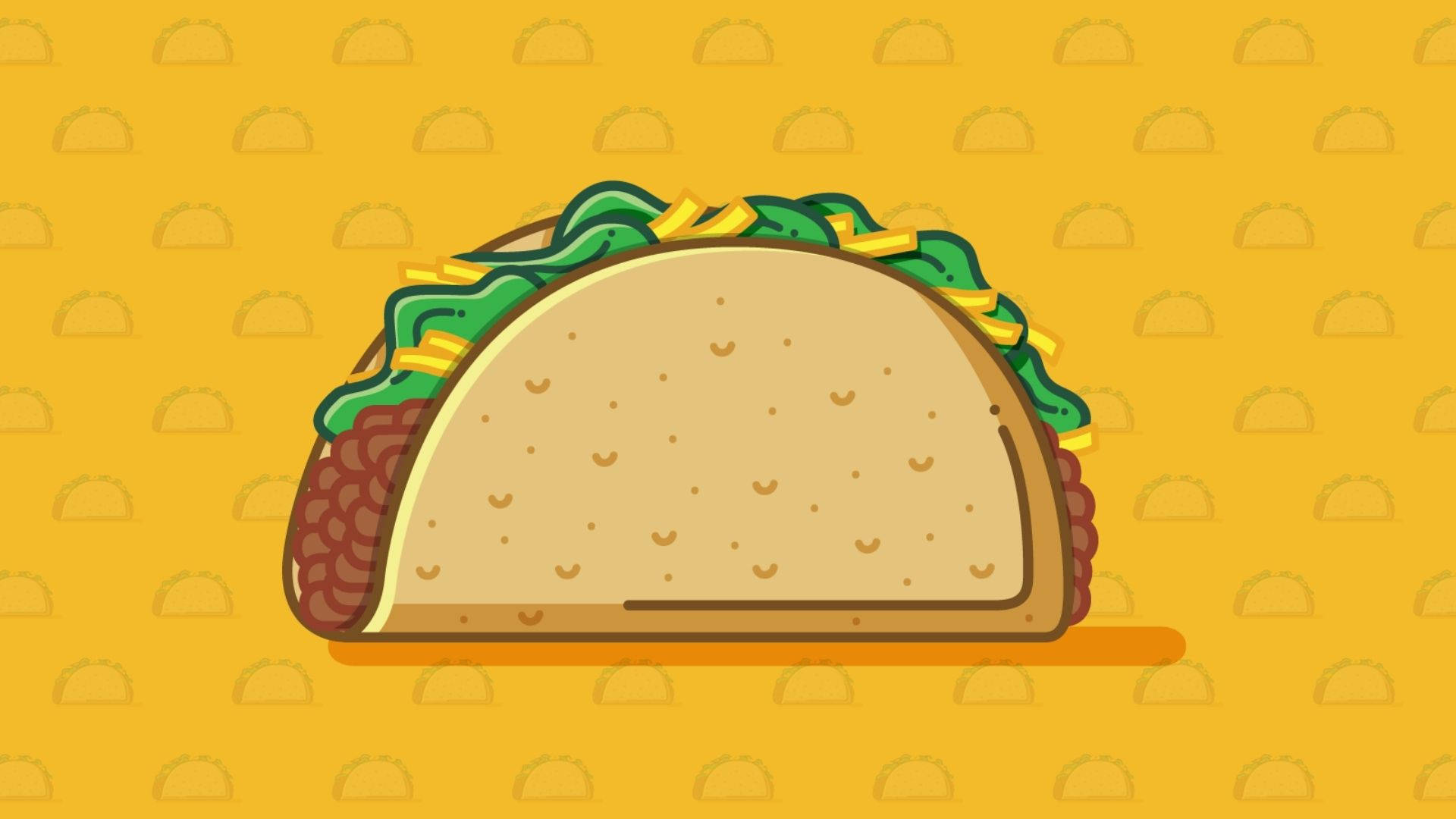 Animated Giant Taco Background