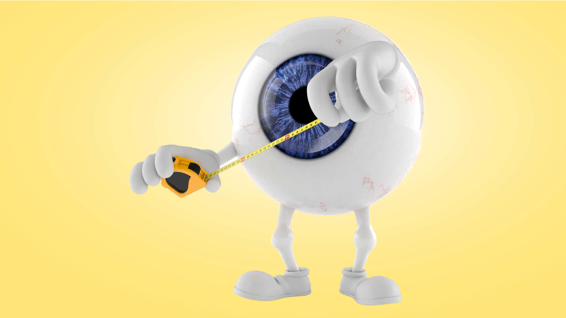 Animated Myopic Eye Desktop