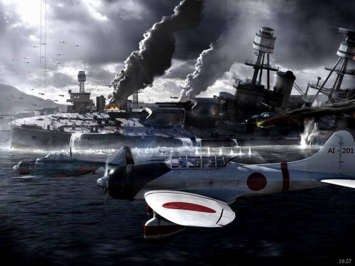 Animated Photo Of Pearl Harbor War Background