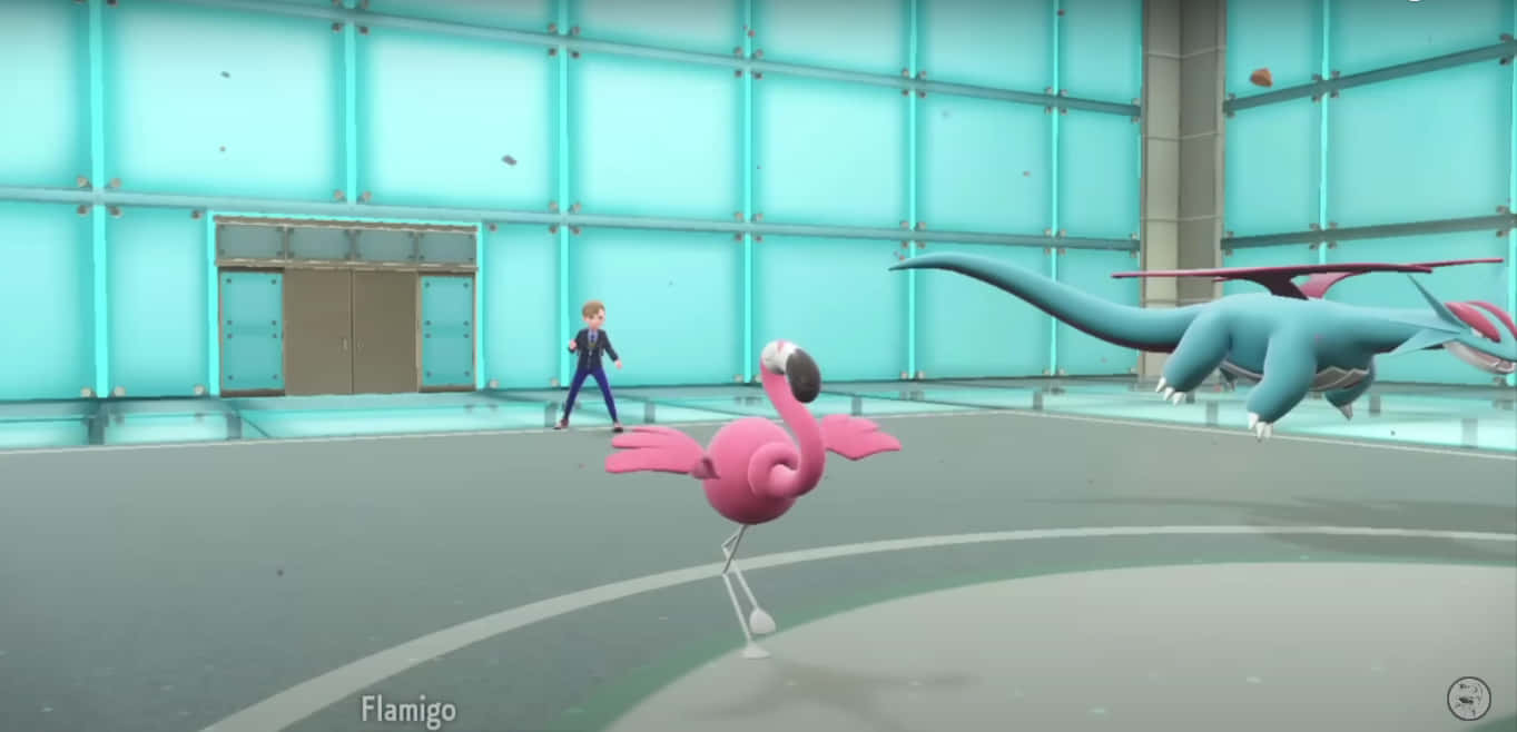 Animated Pokemon Battle Arena Background