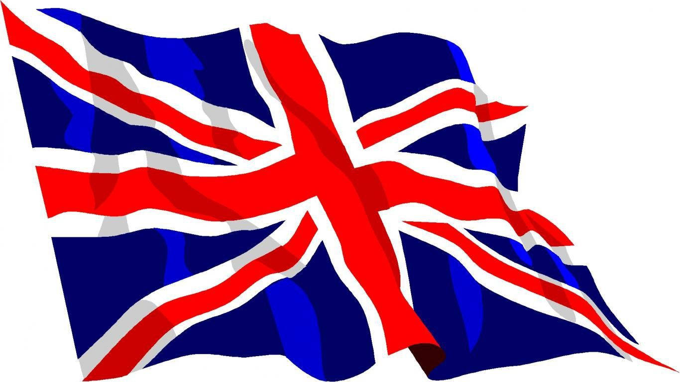 Animated Poster Of United Kingdom Flag