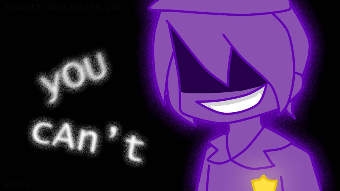 Animated Purple Guy You Can't Background