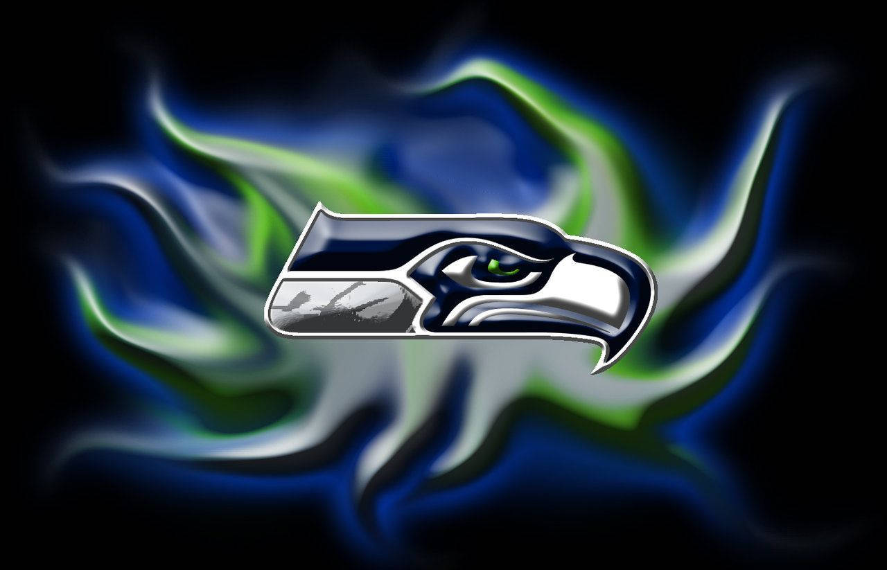 Animated Seahawks Logo Background