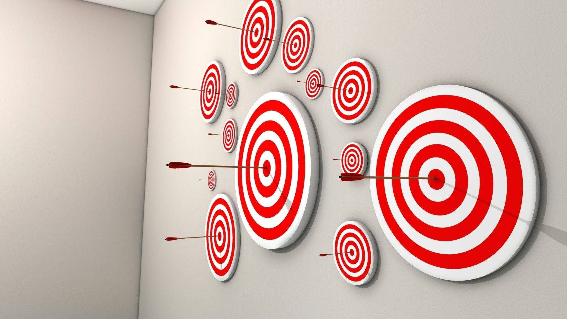 Animated Shooting Target Background