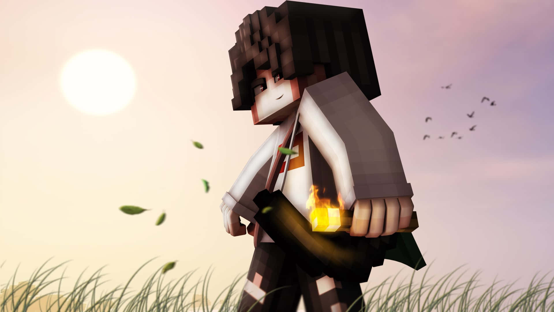Animated Sunset Warrior.jpg Background