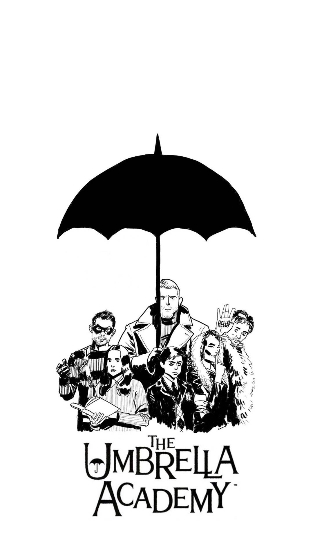 Animated Version The Umbrella Academy Poster