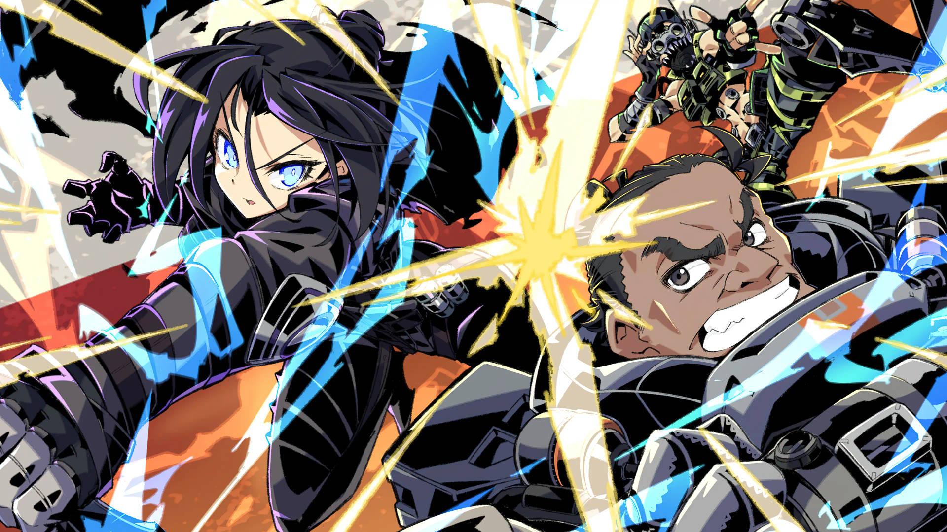 Anime Apex Legends Octane Fanart Background