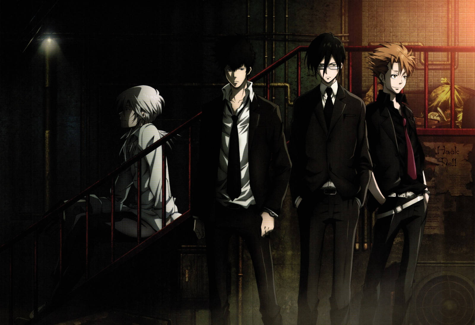 Anime Boy Dark Psycho Pass