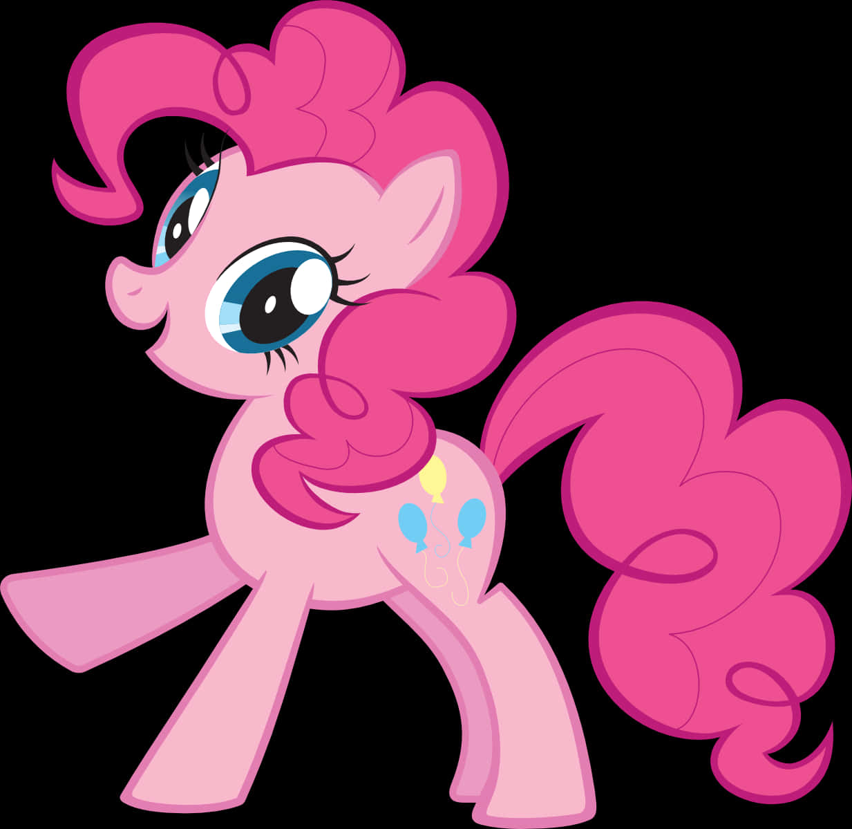 Anime Cartoon My Little Pony Pinkie Pie Background