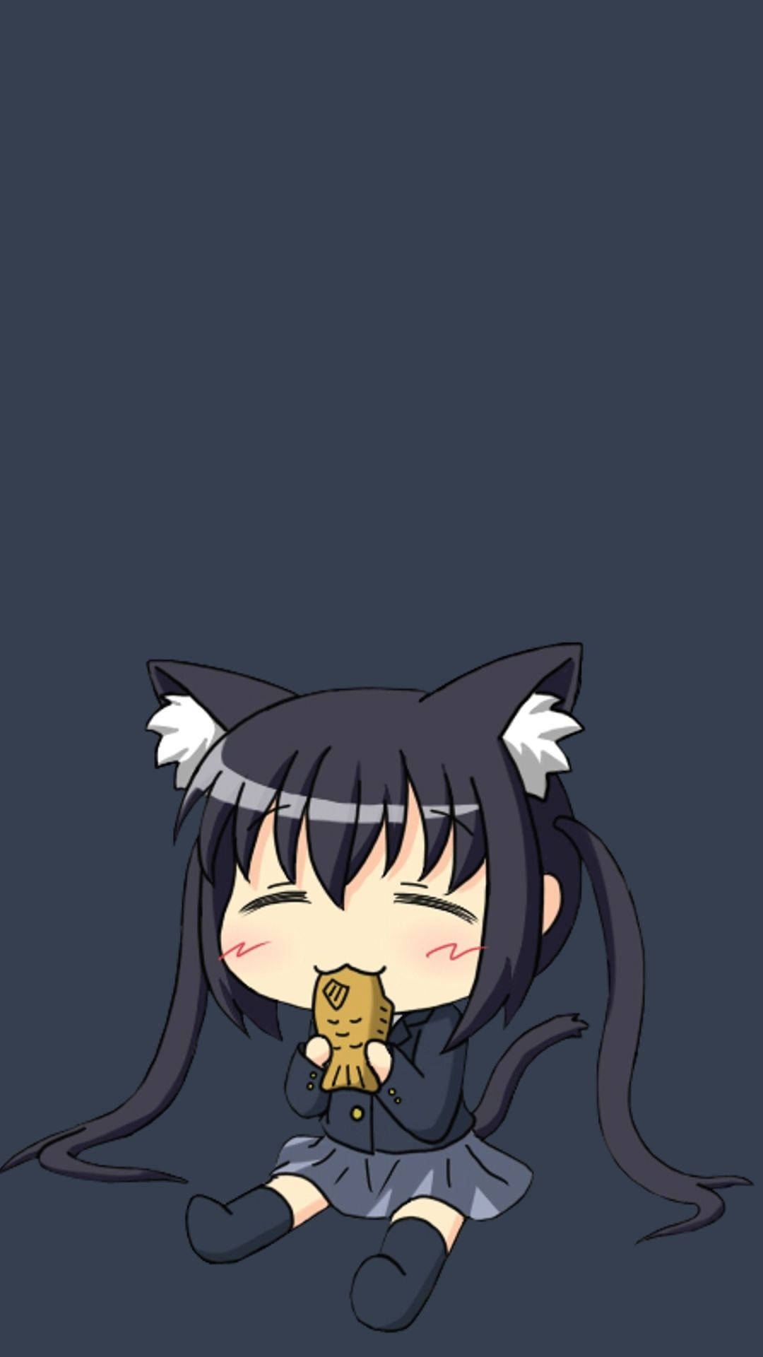 Anime Cat Girl Iphone Background
