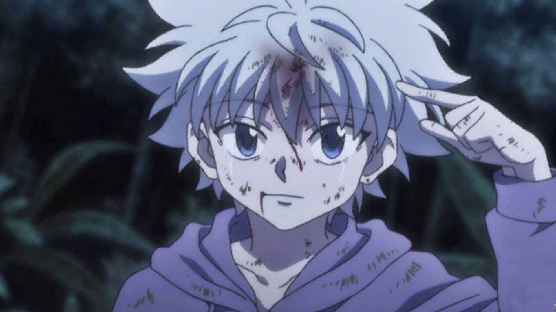 Anime Character Killua Aesthetic Background