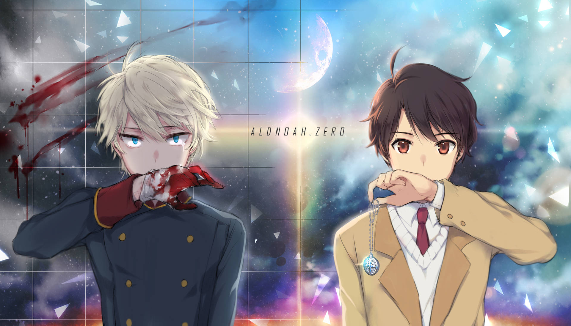 Anime Characters Aldnoah Zero Background