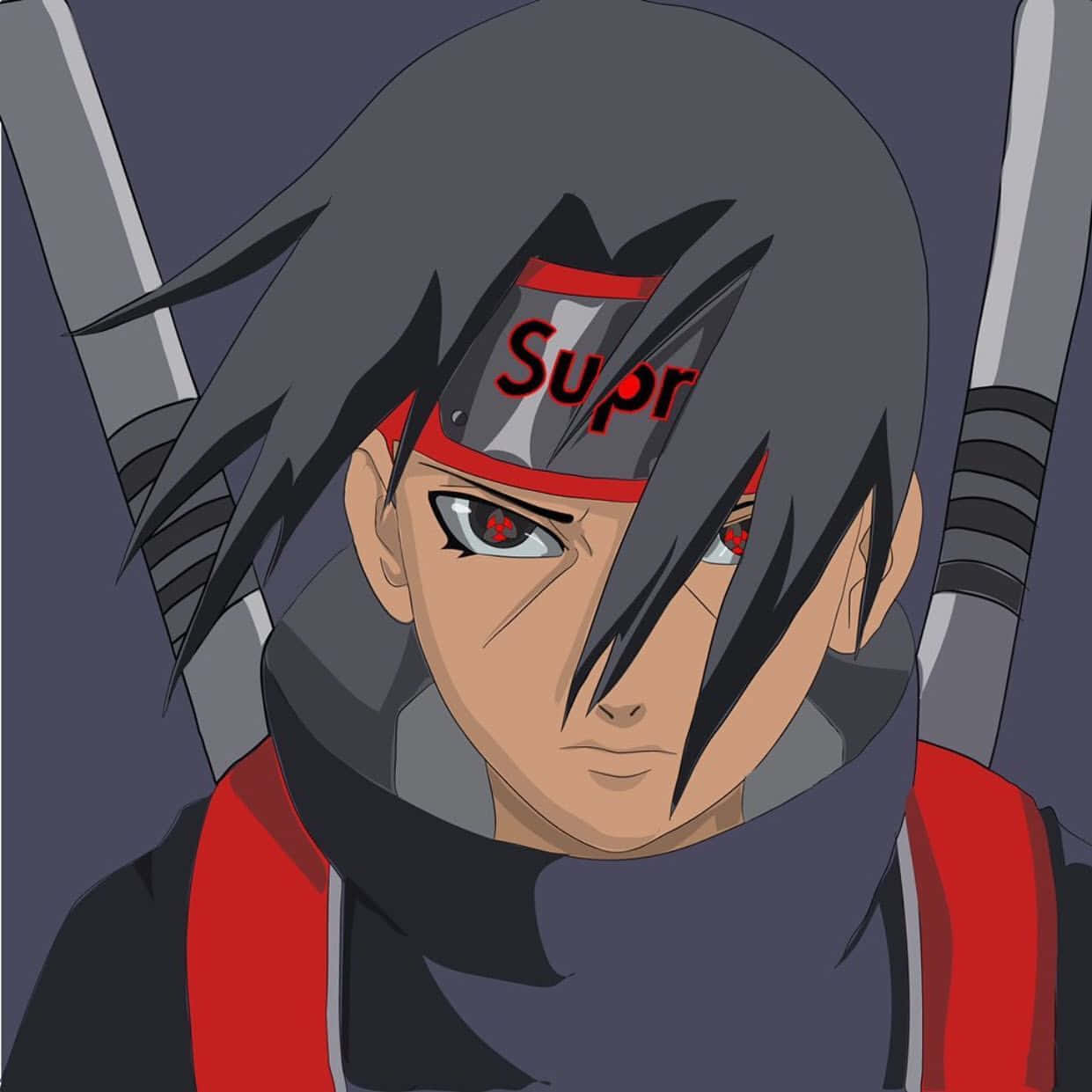 Anime Characters Showing Off Their Supreme Styles Background