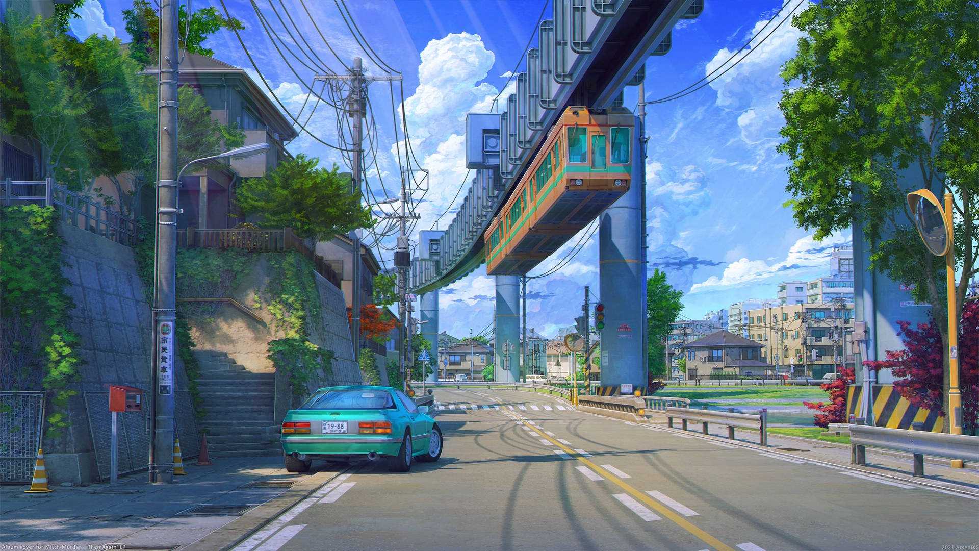 Anime City Sky Train