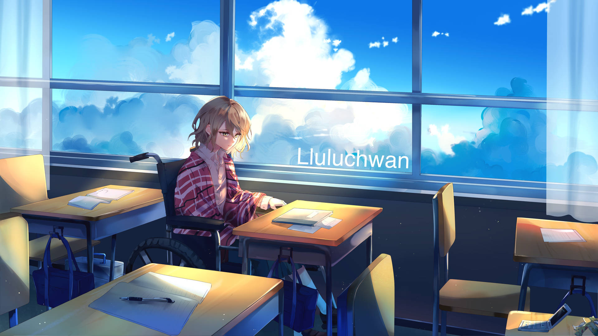 Anime Classroom 5555 X 3125