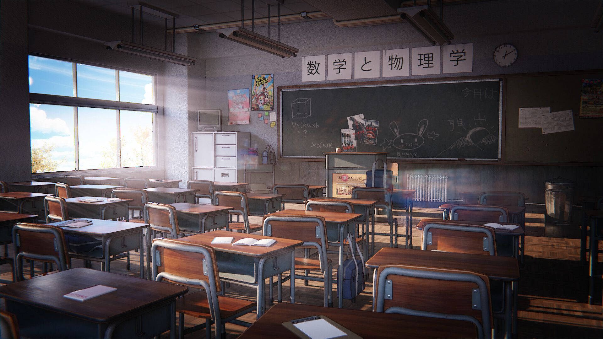 Anime Classroom Middle School