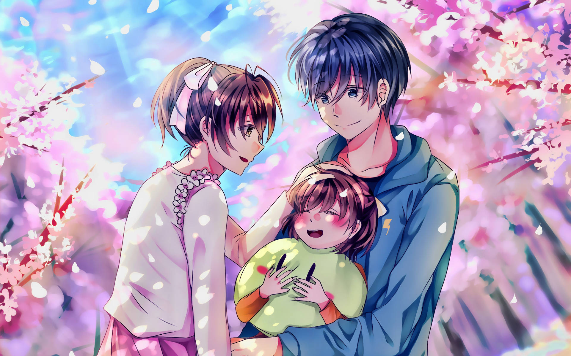 Anime Couple Clannad Background