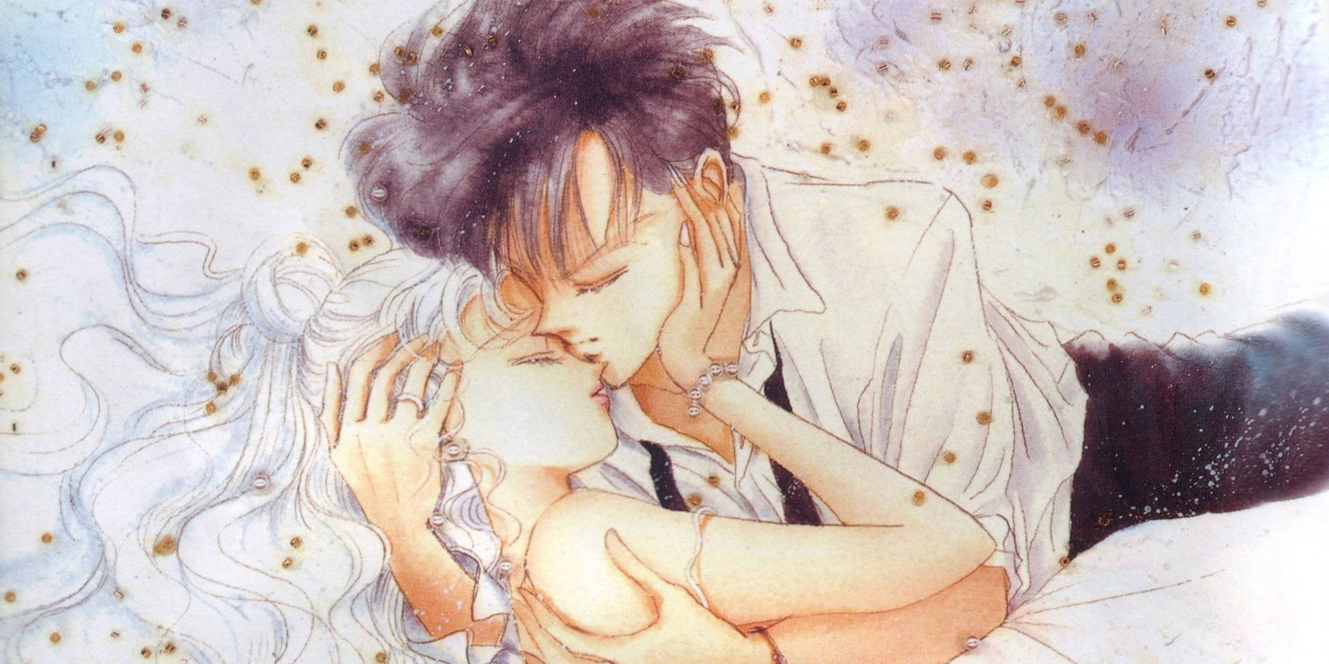 Anime Couple Sailor Moon Background
