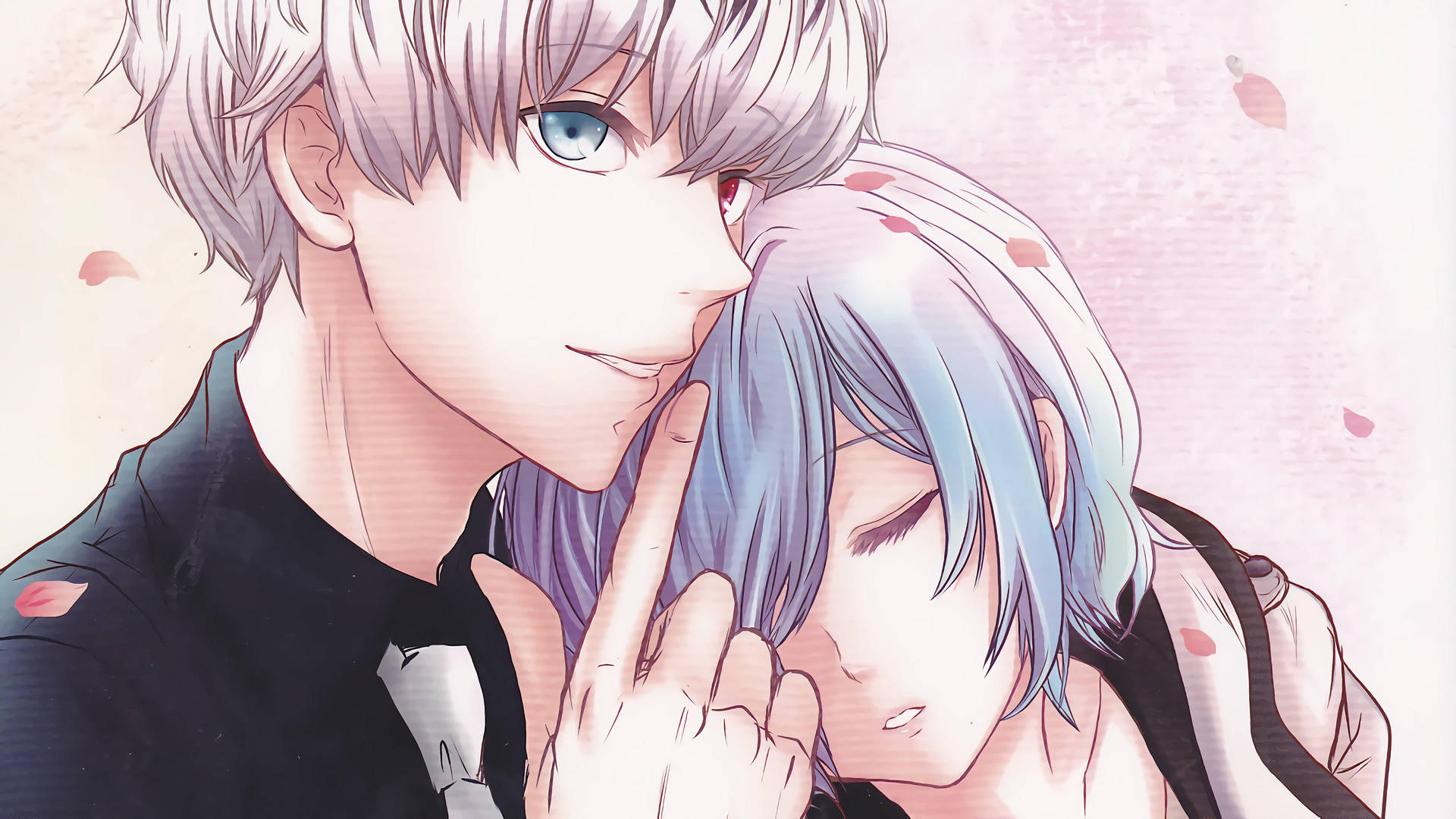 Anime Couple Tokyo Ghoul Background