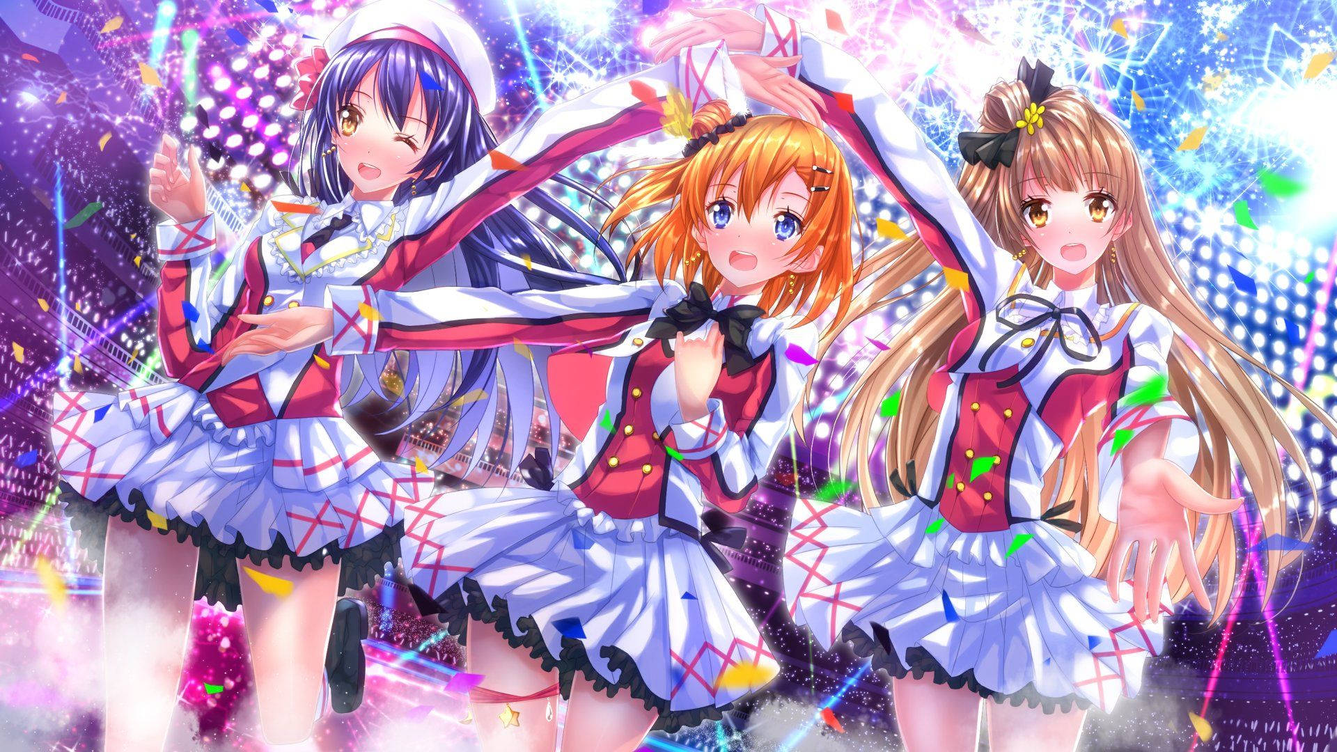 Anime Dance Club Background