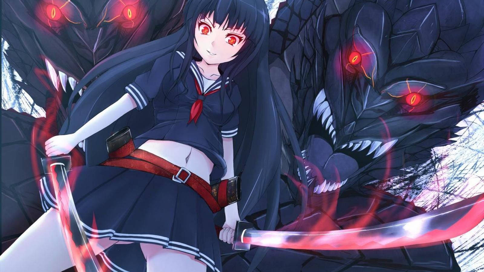 Anime Demon Akame Background