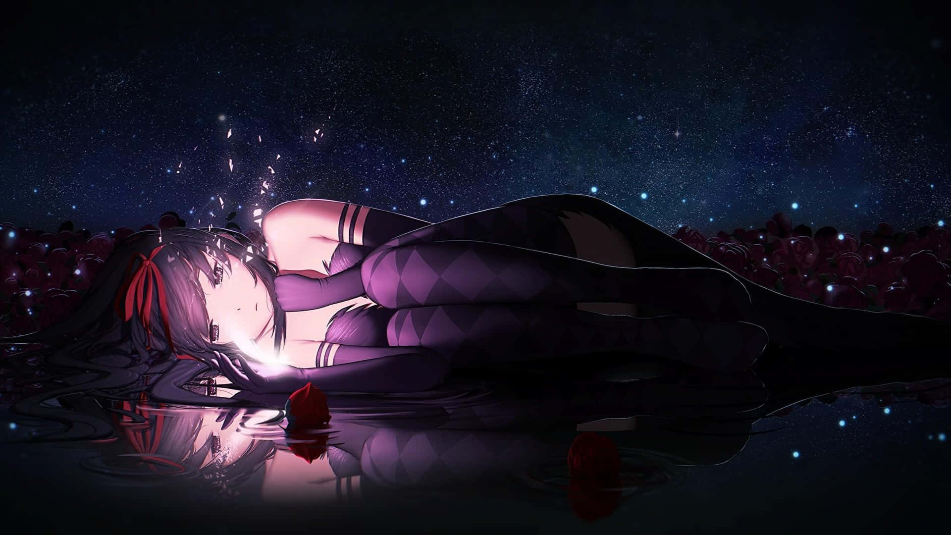 Anime Depression Homura Akemi Fictional Character Background