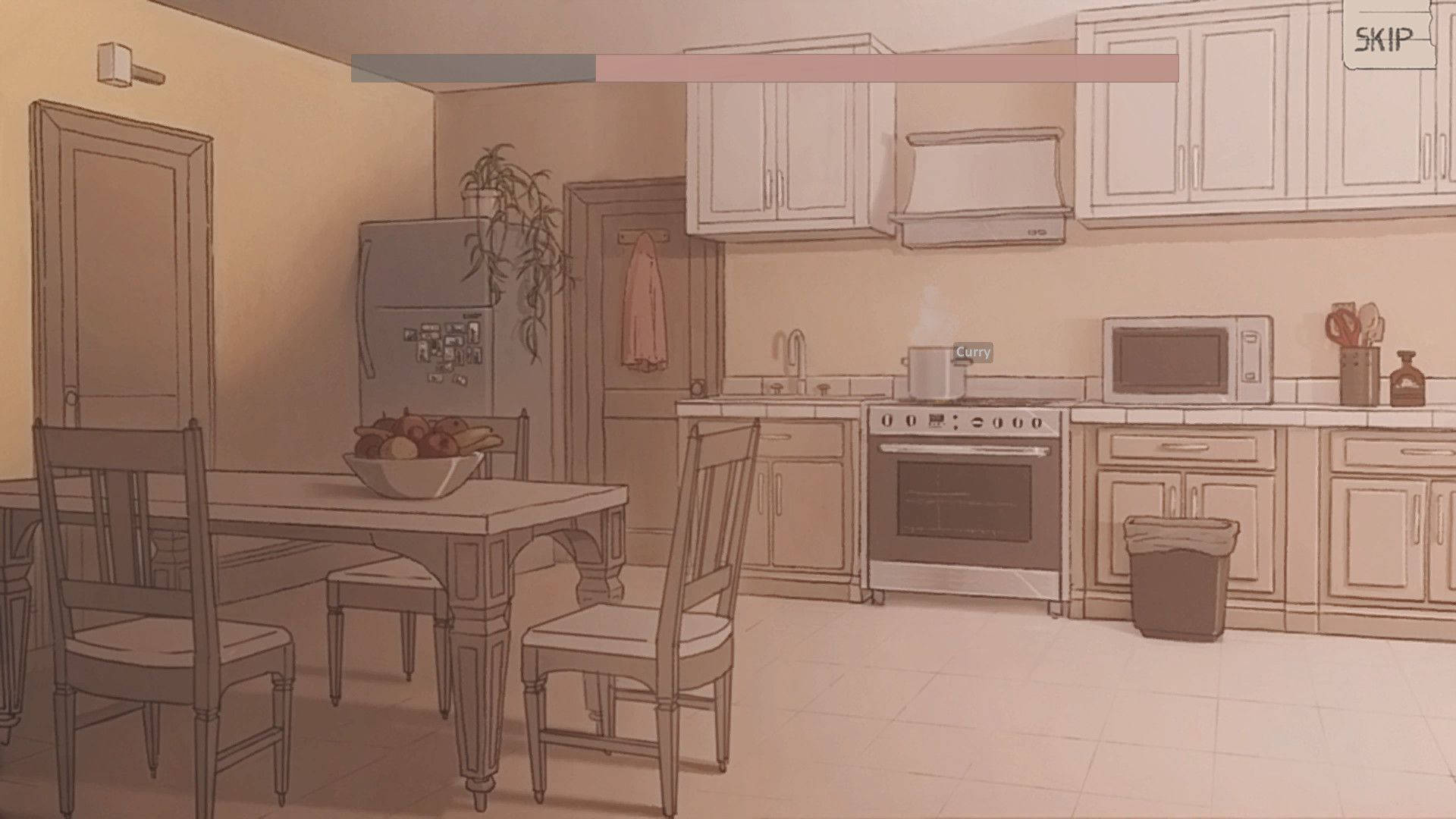 Anime Dining Room Background