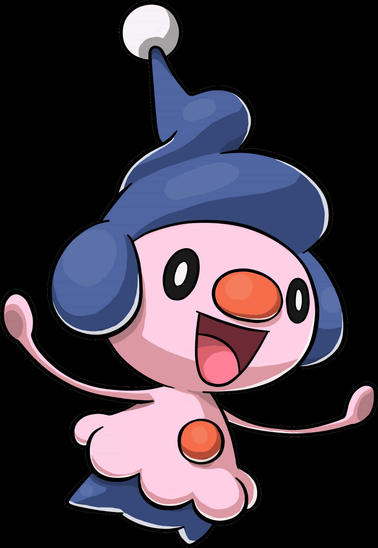 Anime Drawing Of Mime Jr. Background