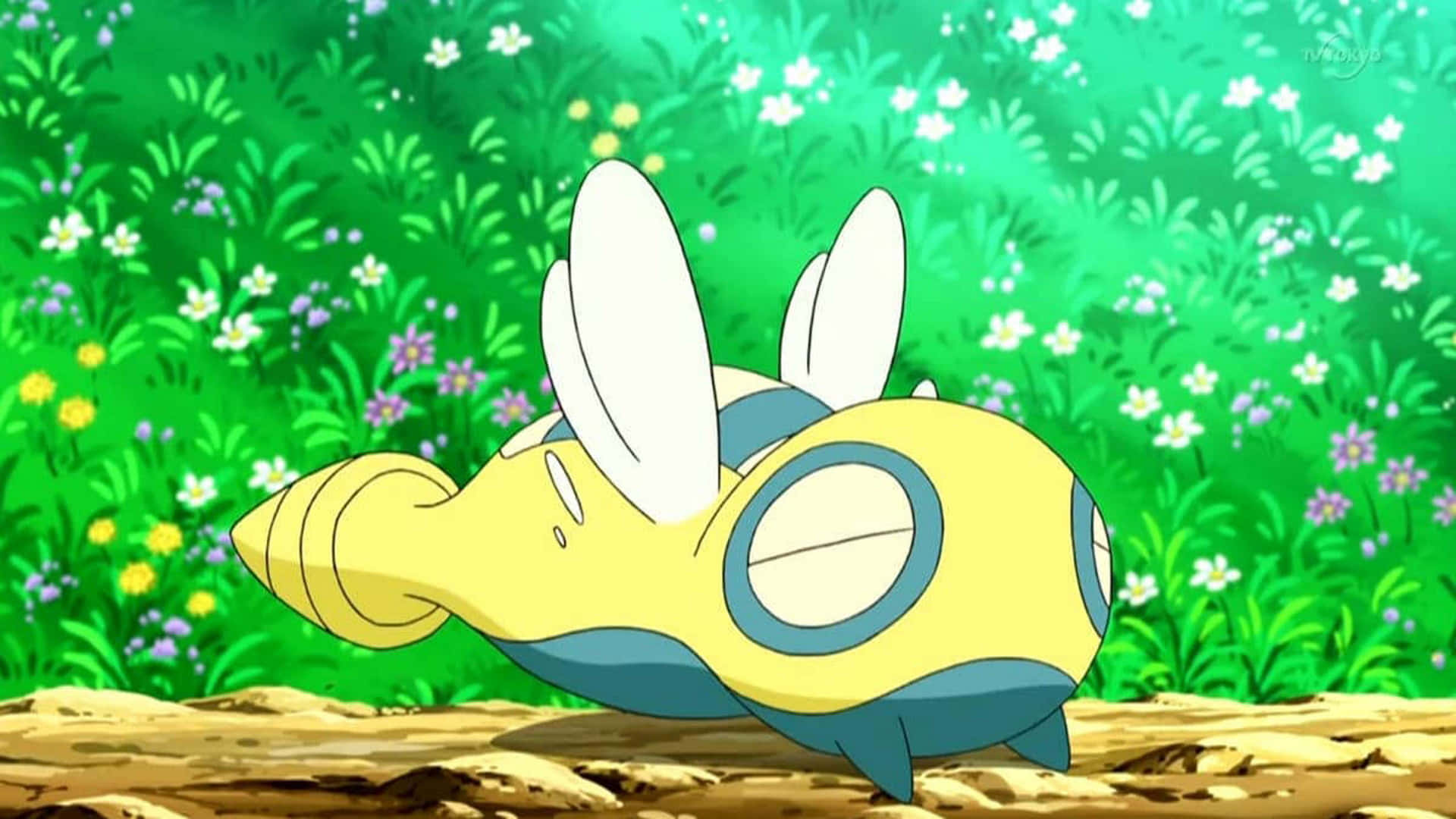Anime Dunsparce Background