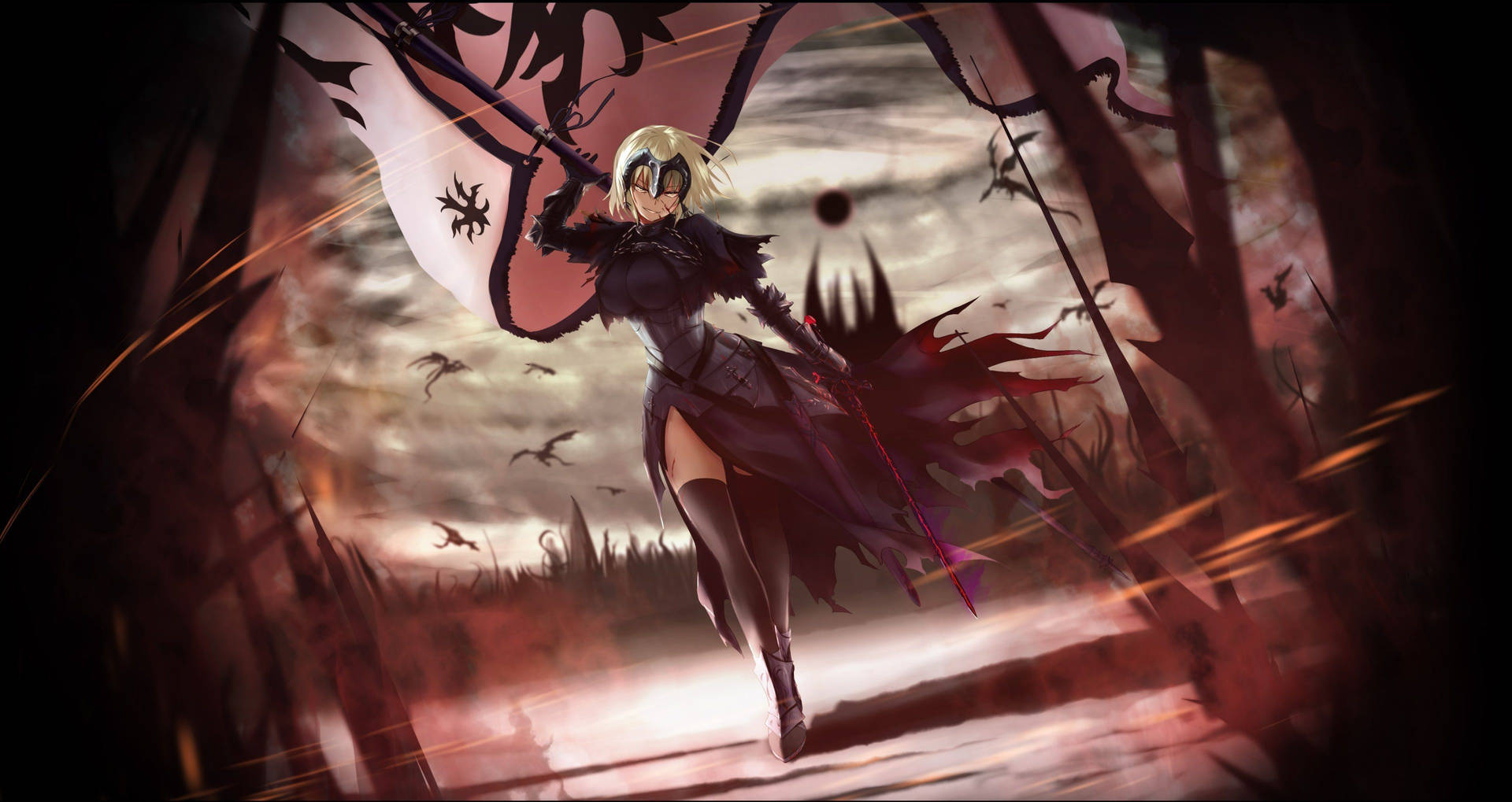 Anime Fate / Grand Order Saber Background