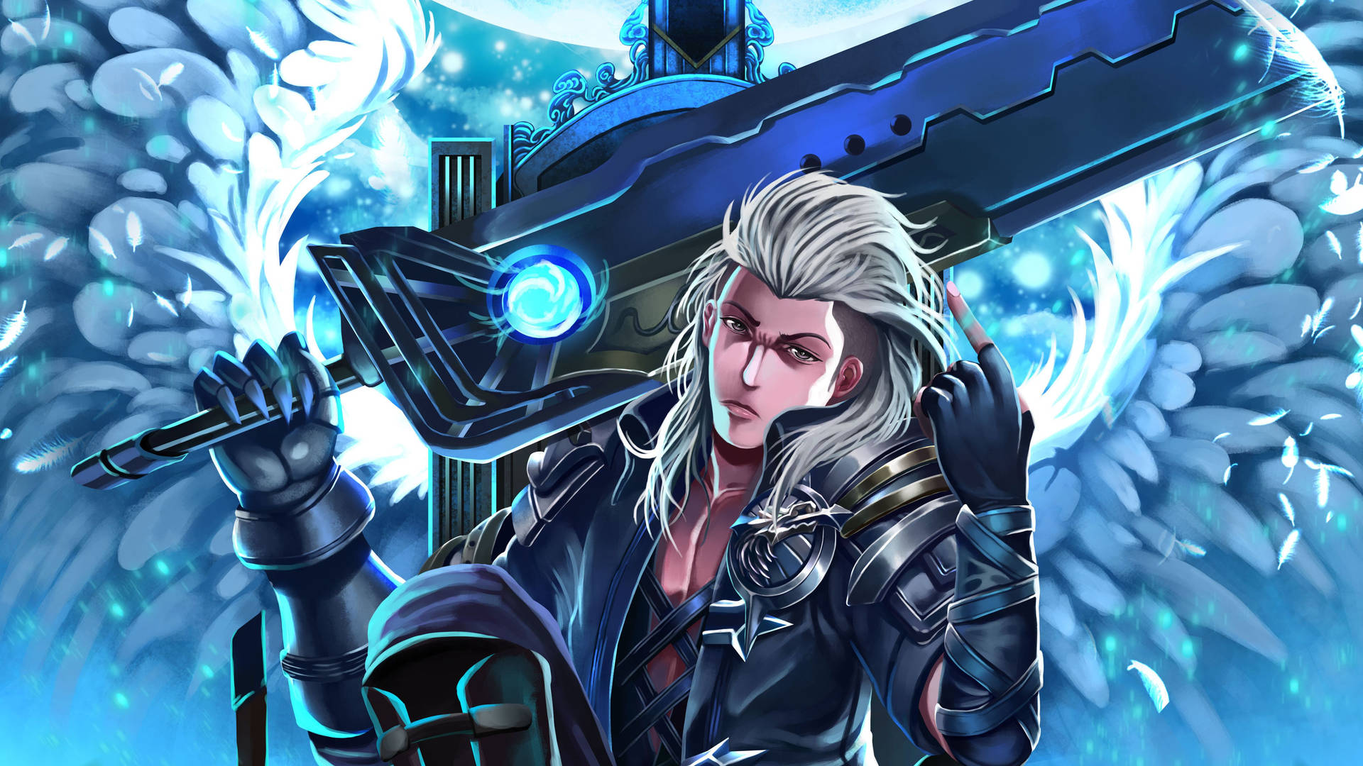 Anime Gaming Alucard Skin Mobile Legends Background