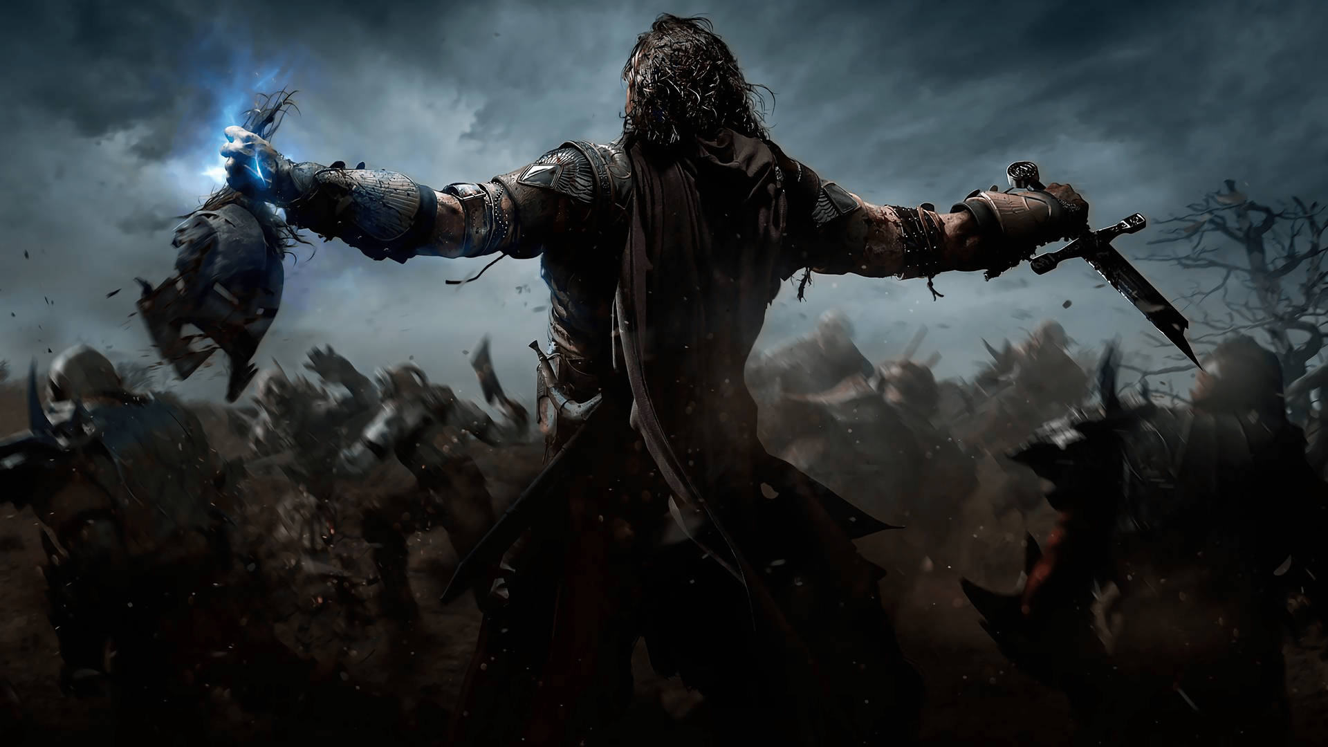 Anime Gaming Victorious Shadow Of Mordor Background