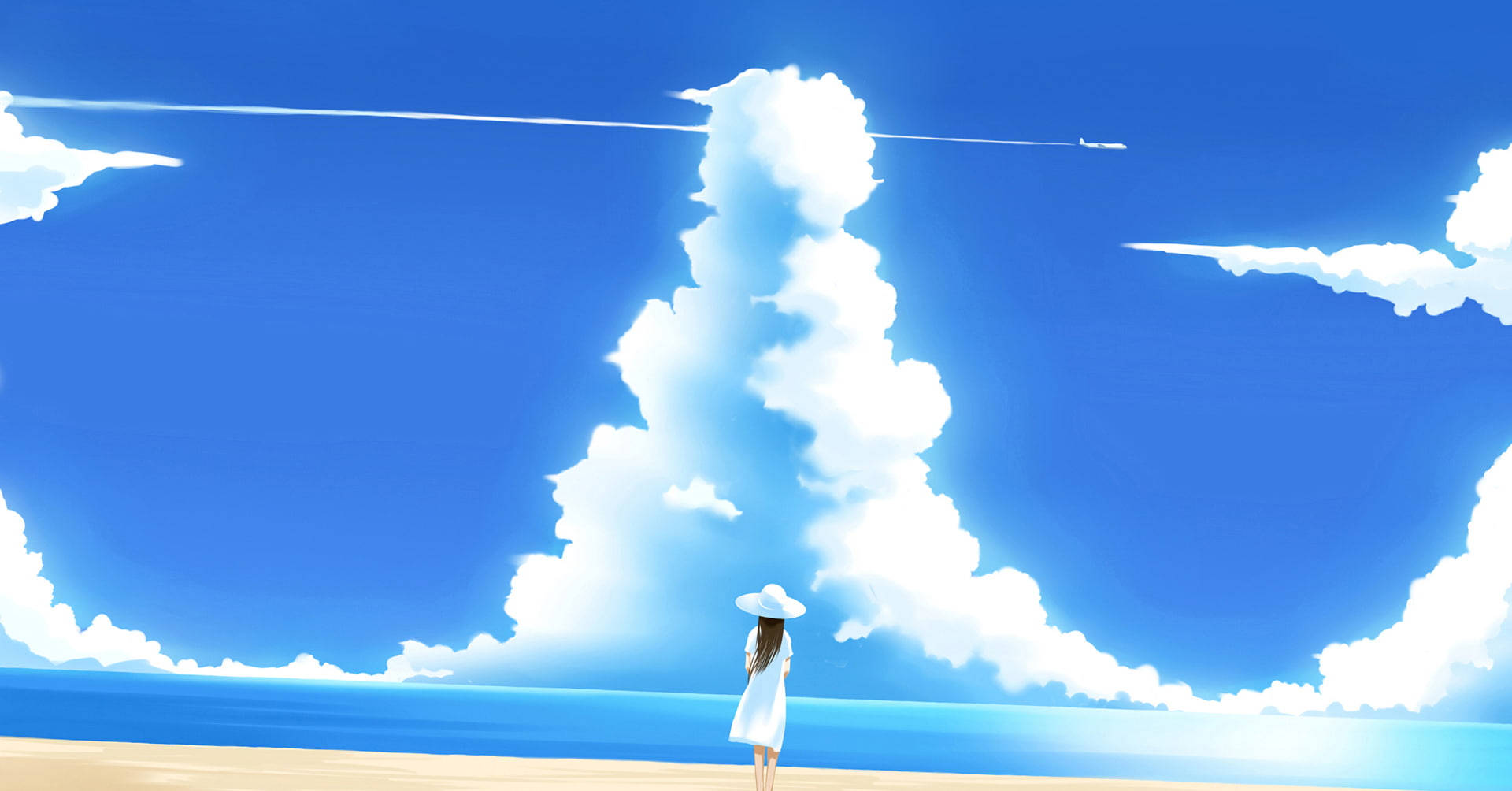 Anime Girl Coolest Desktop Background