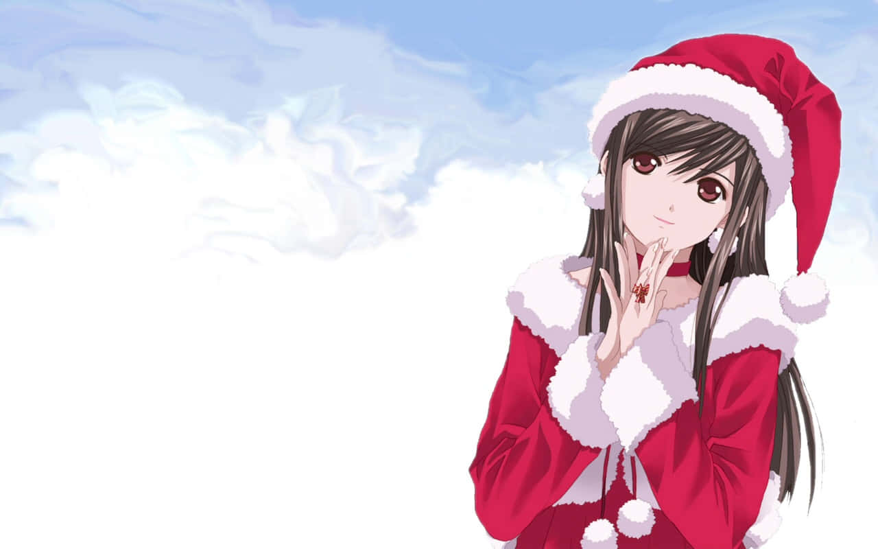 Anime Girl For Christmas Anime Pfp