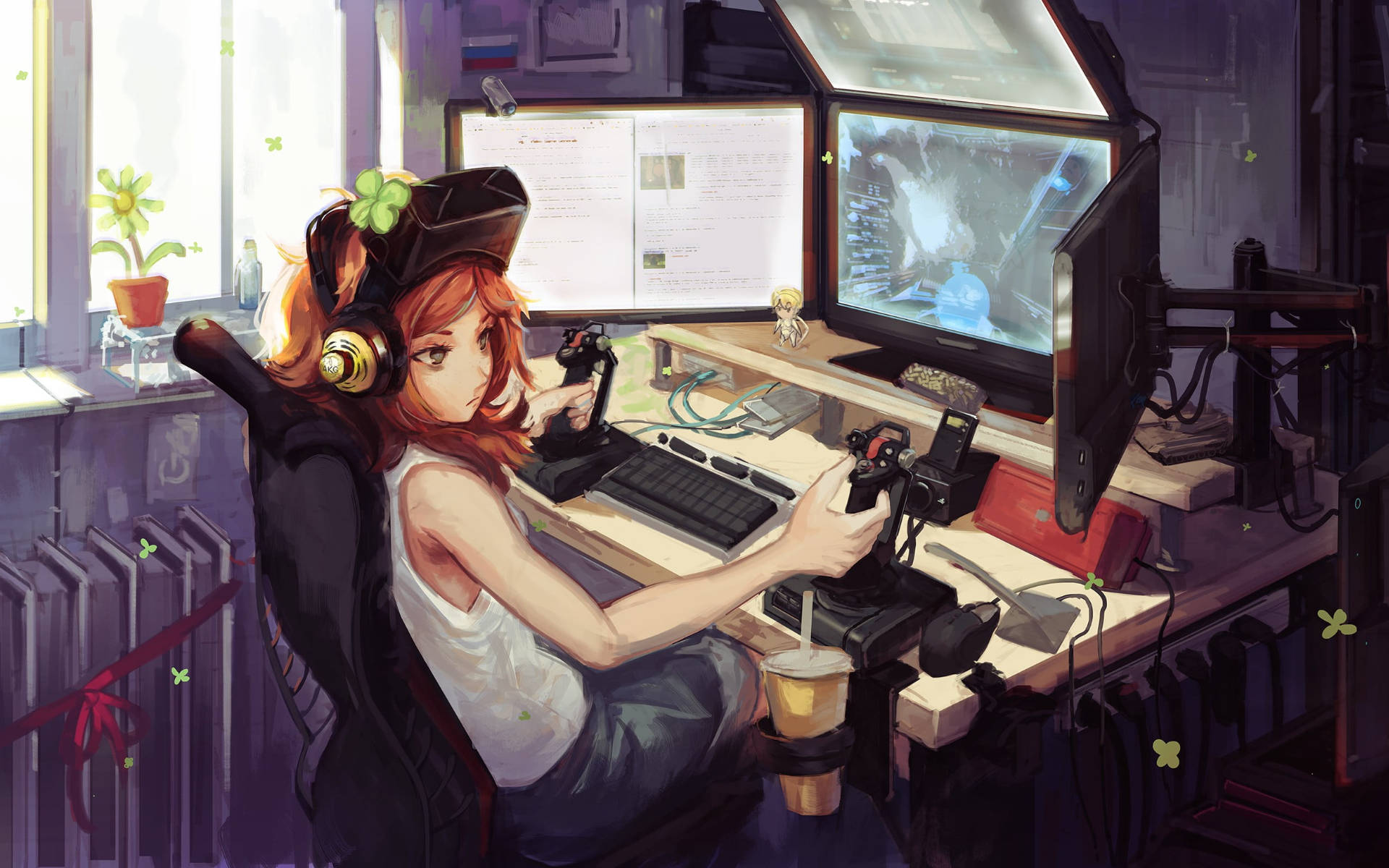 Anime Girl Gamer