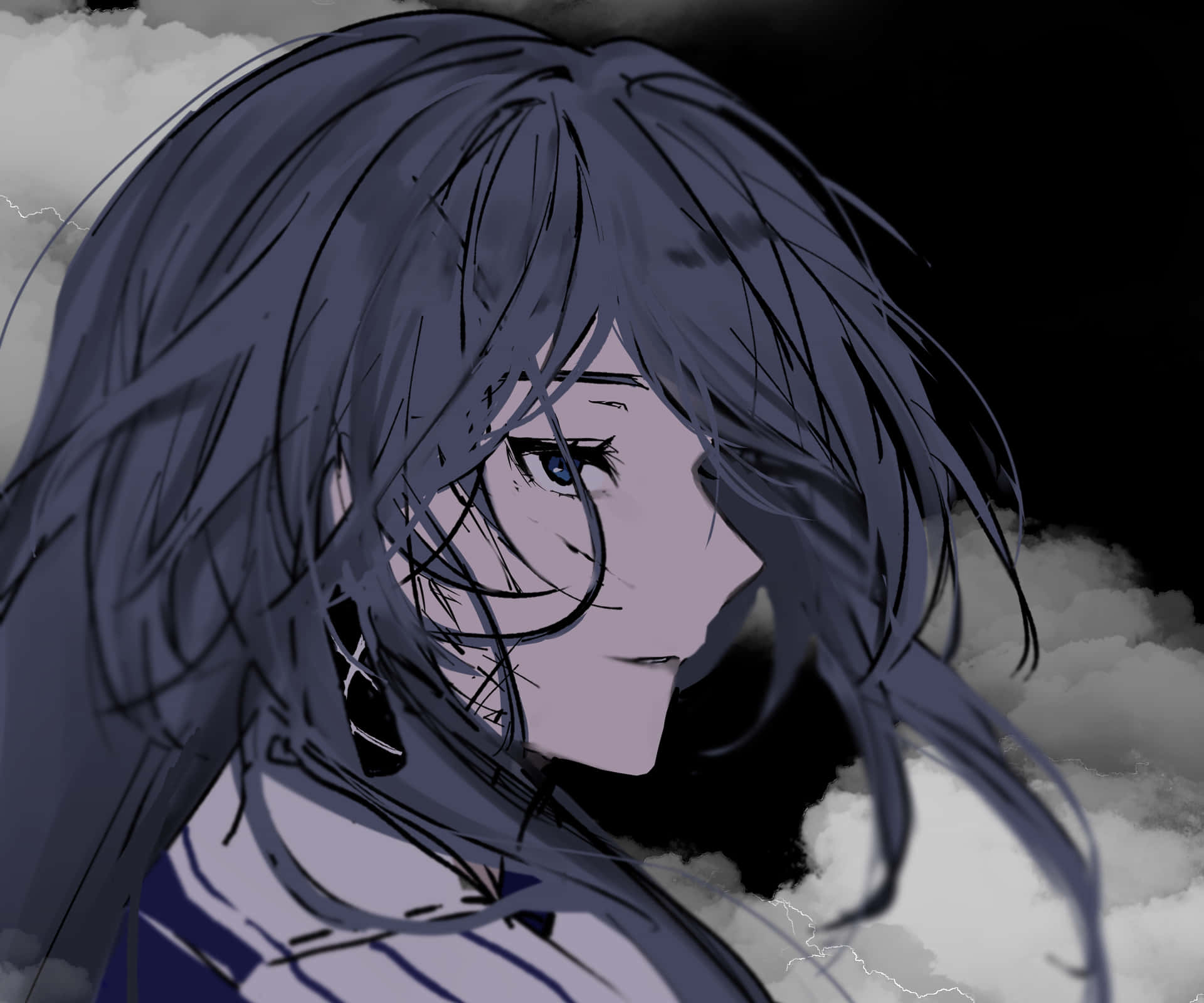 Anime Girl Profile Depressed Pfp