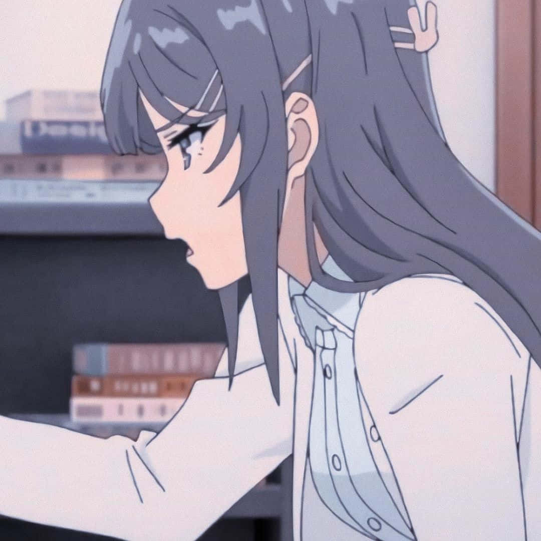 Anime Girls Pfp White Coat Background