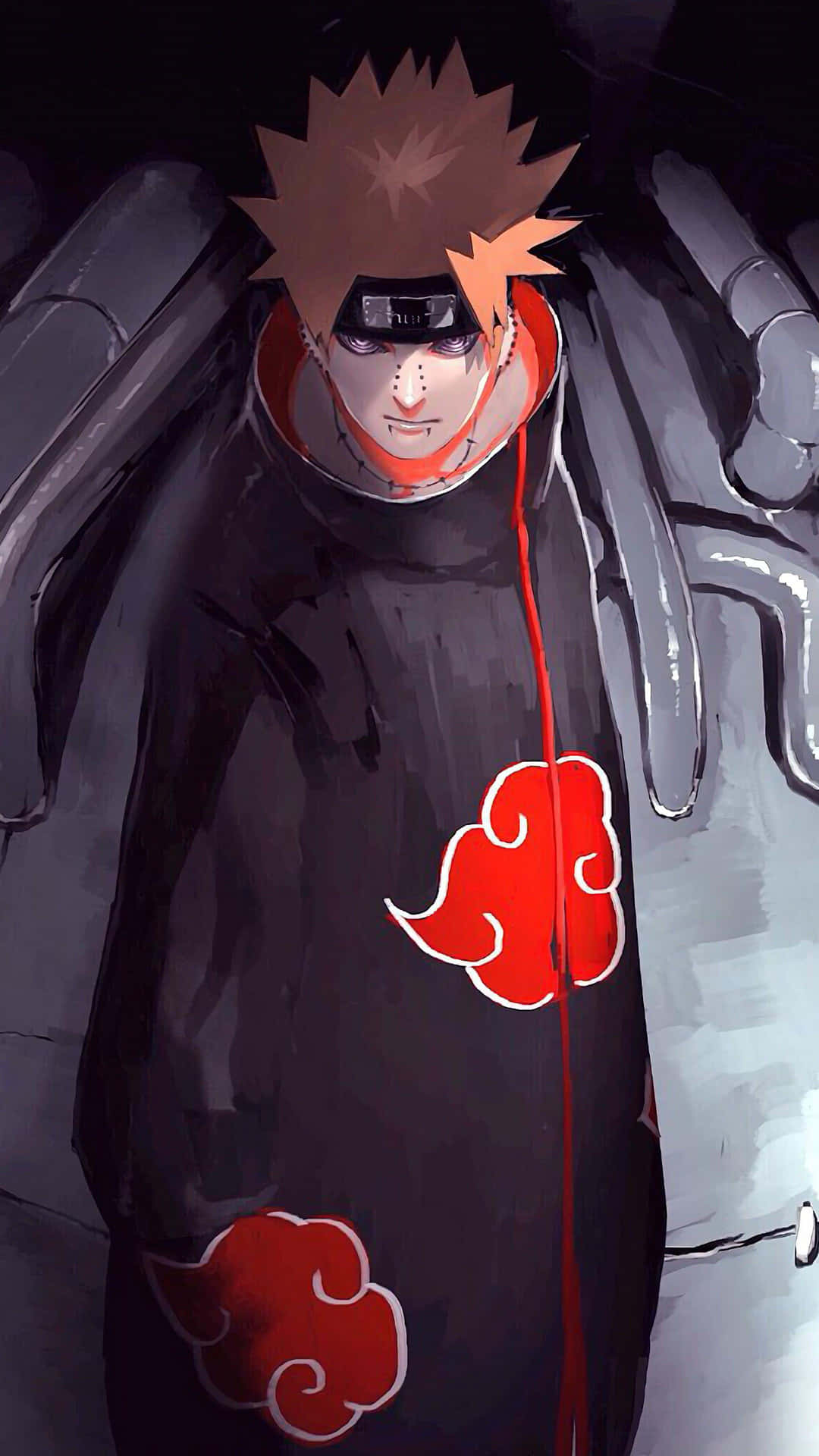 Anime Itachi Live Painted Poster Background