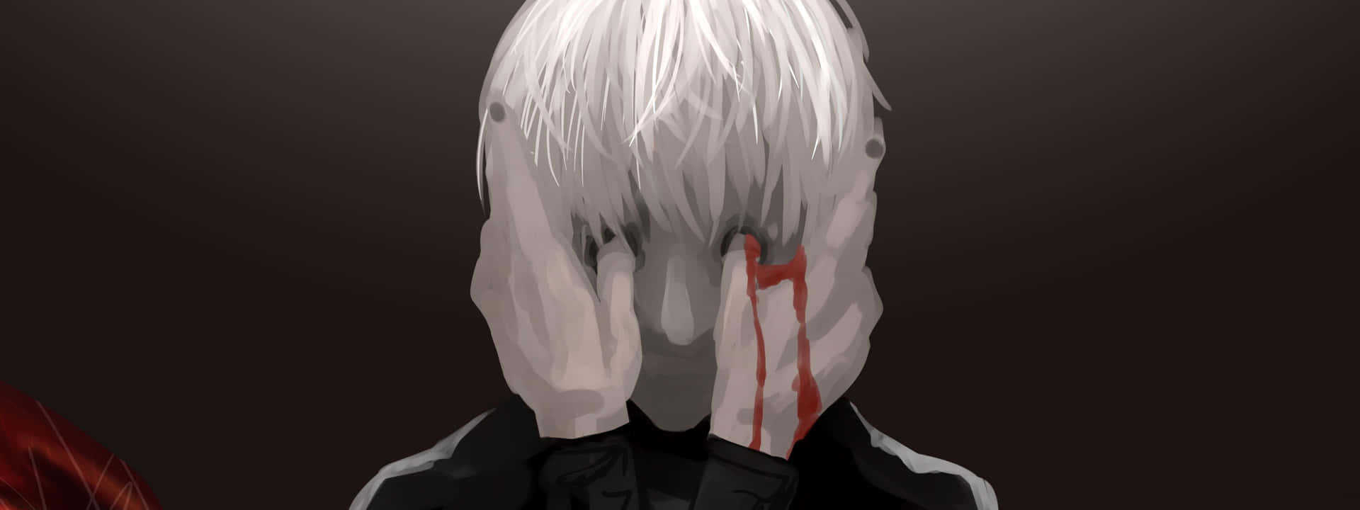Anime Kaneki Sad Desktop Landscape Background