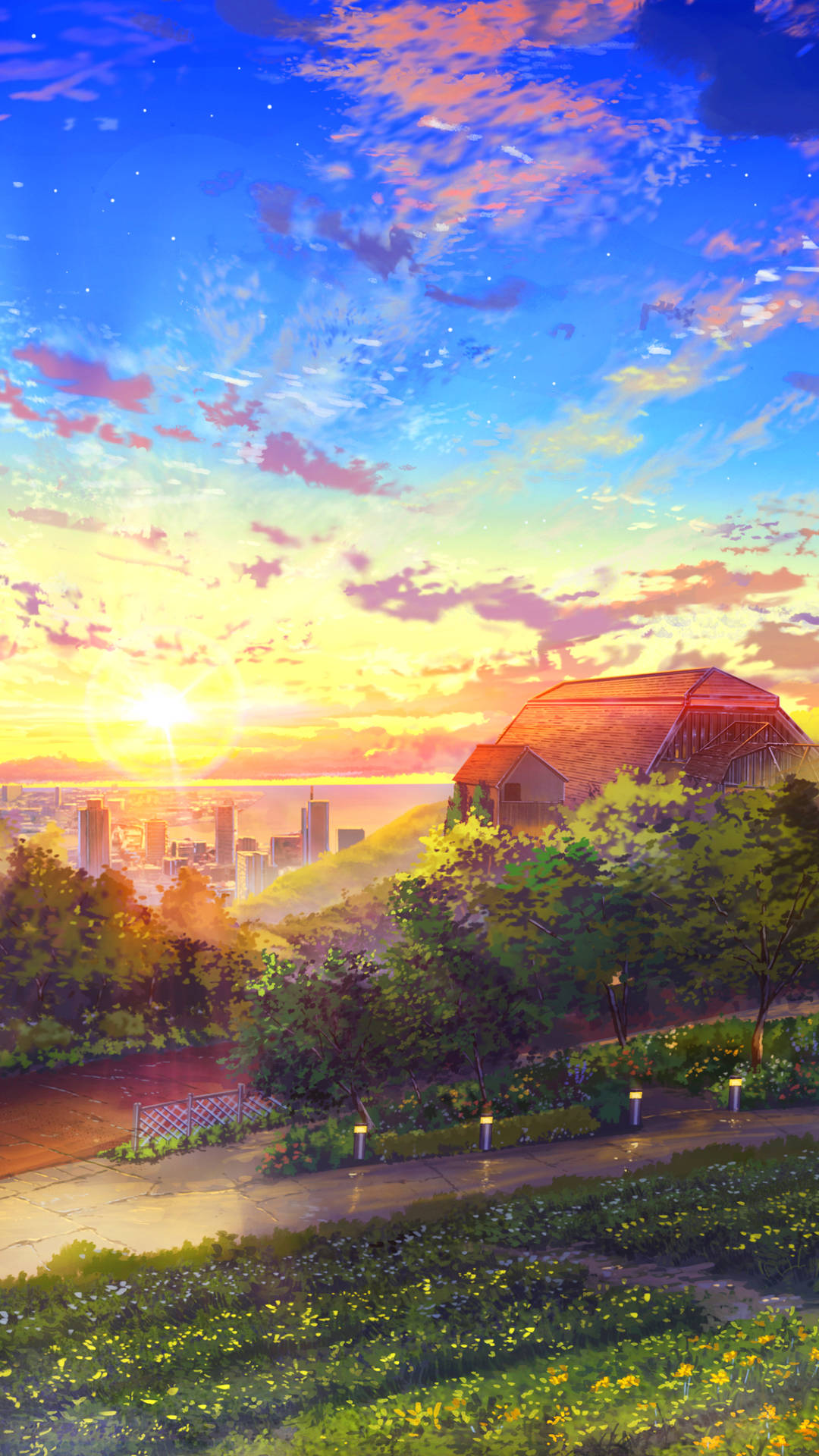 Anime Landscape Cool Android Background