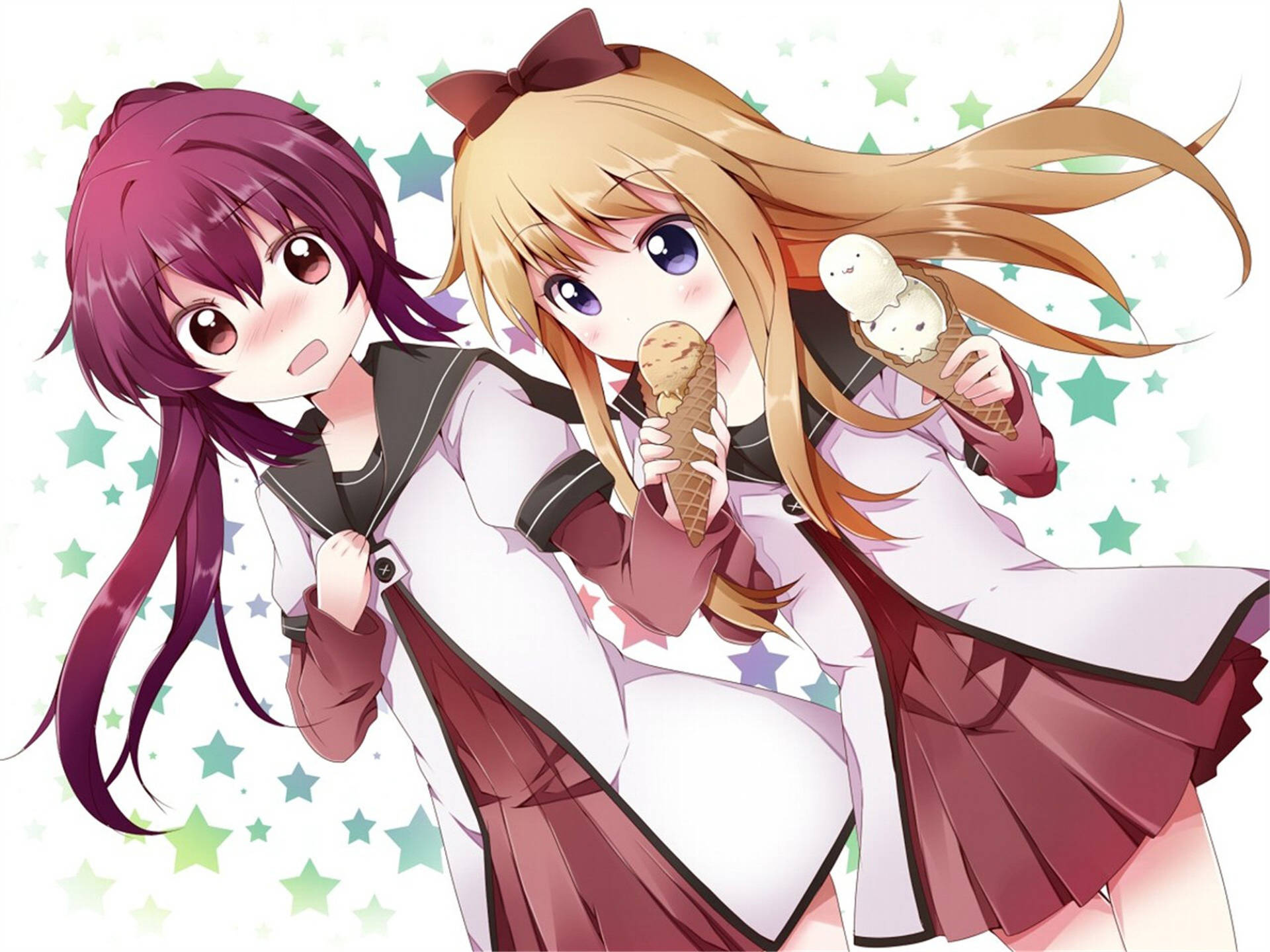Anime Lesbian Ayano And Kyoko