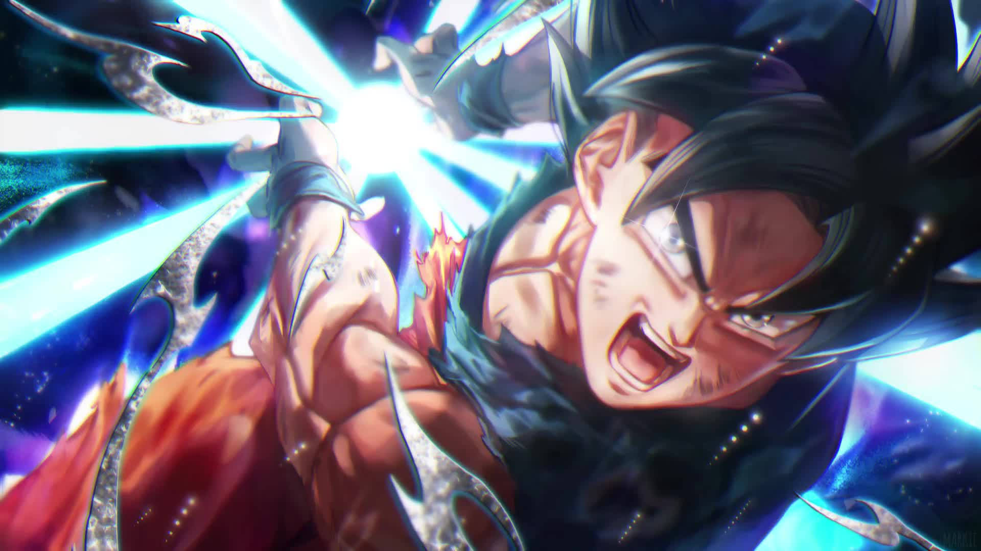 Anime Live Goku Background