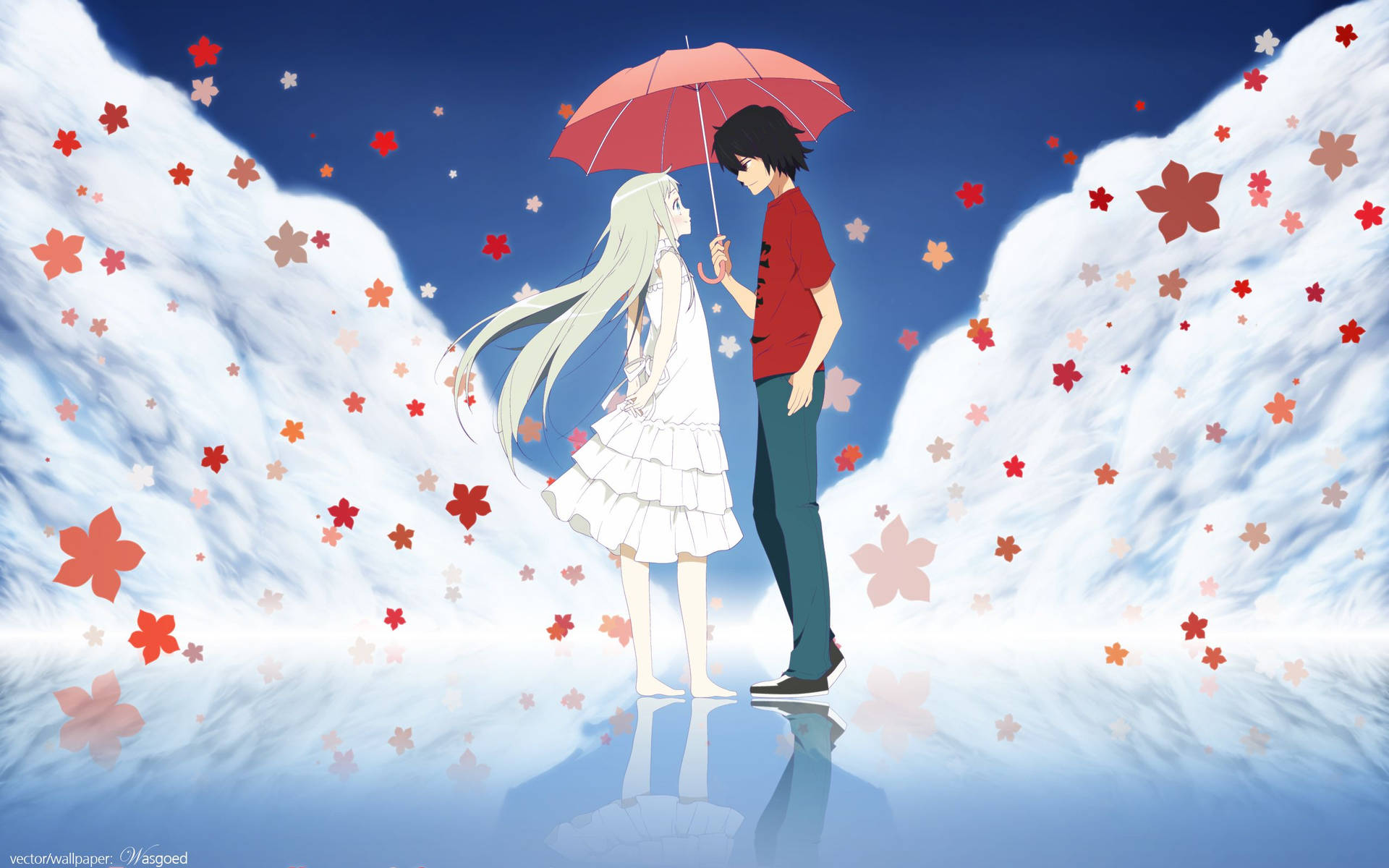 Anime Love Anohana Background