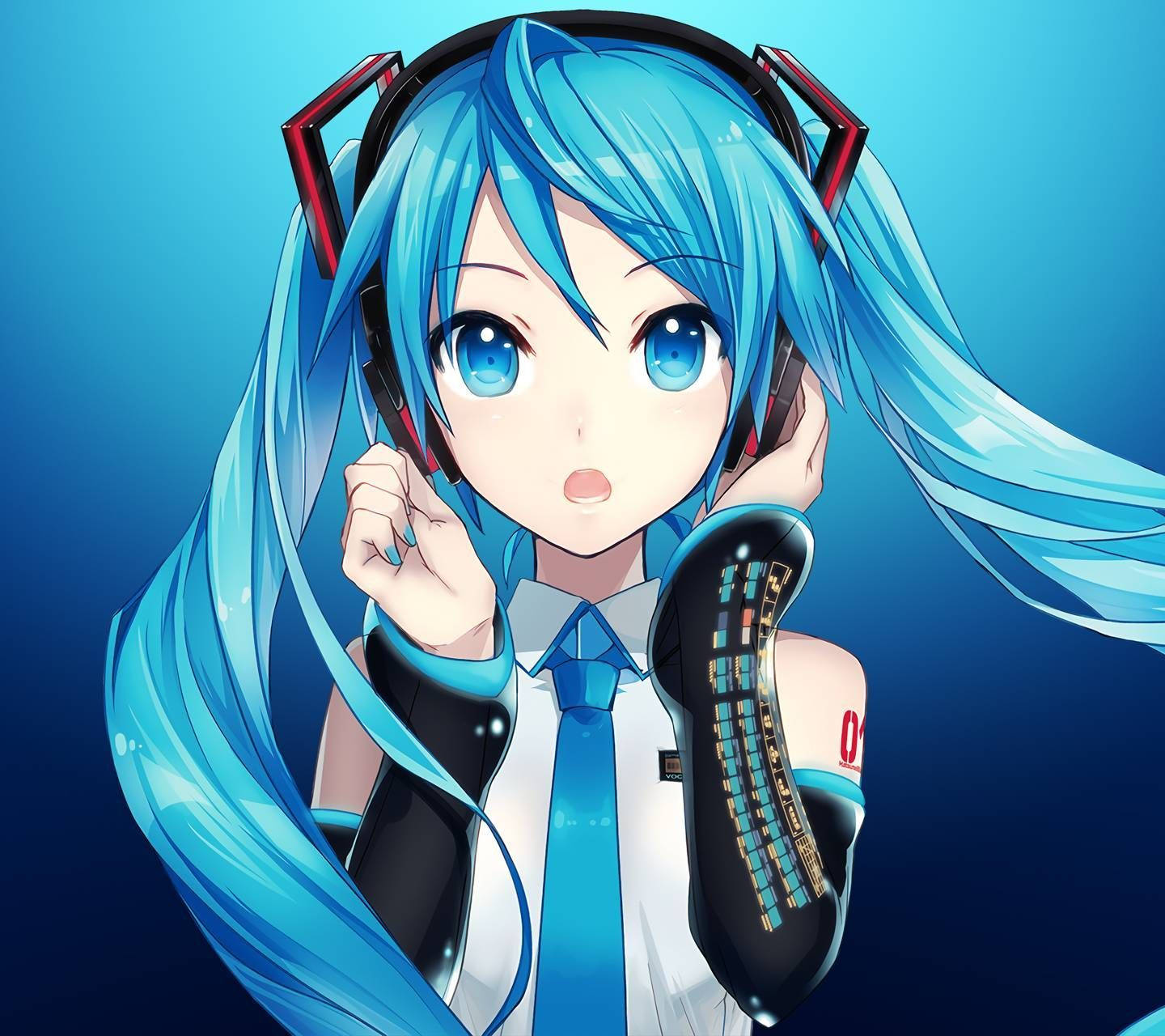 Anime Meme Pfp Hatsune Miku Background